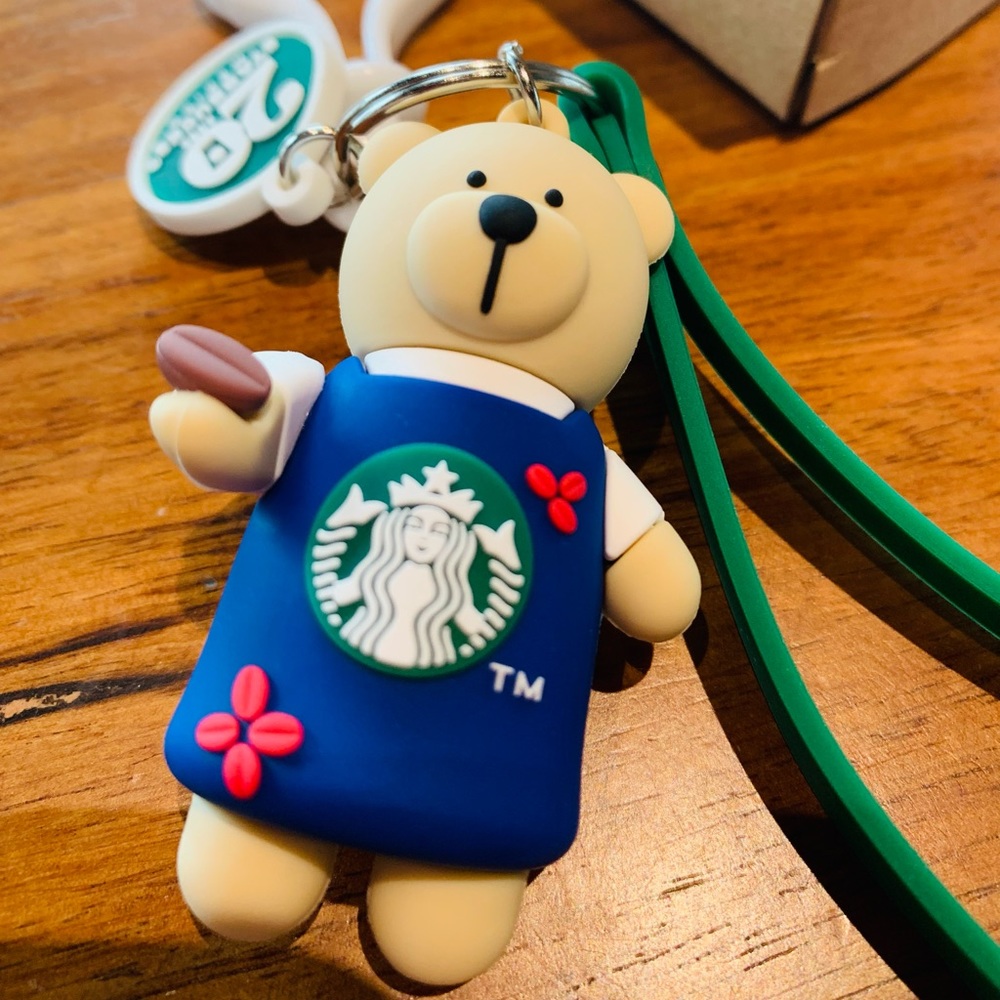 Starbucks Bearista Keychain